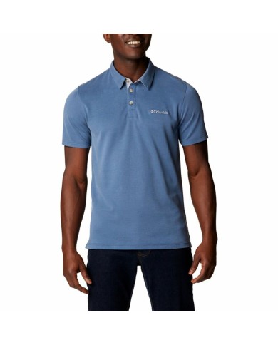 Polo a Maniche Corte Uomo Columbia Nelson Point™ Indaco Polo a Maniche Corte Uomo Columbia Nelson Point™ Indaco