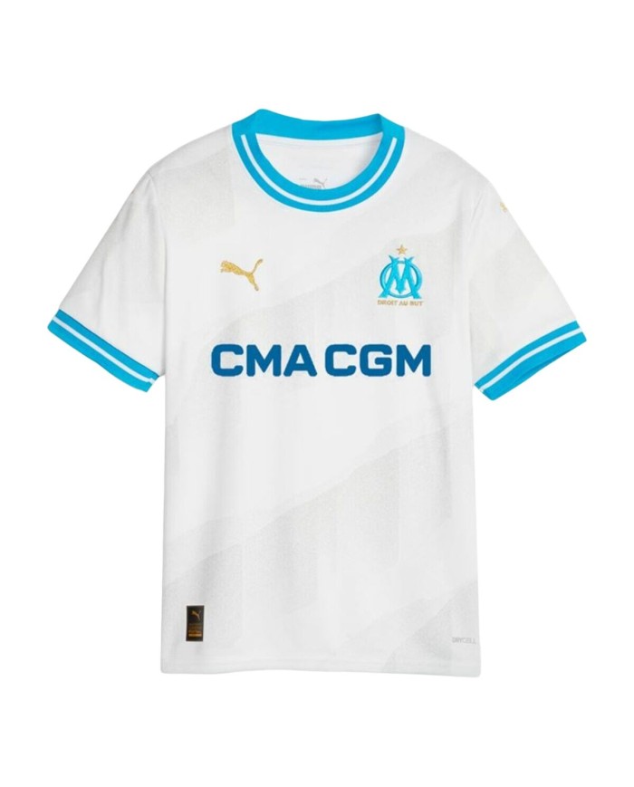 Maglia a Maniche Corte per Bambini Puma Olympique de Marsella Maglia a Maniche Corte per Bambini Puma Olympique de Marsella