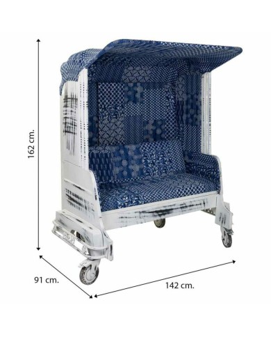 Divano Alexandra House Living Bianco Taxi 91 x 162 x 142 cm Divano Alexandra House Living Bianco Taxi 91 x 162 x 142 cm