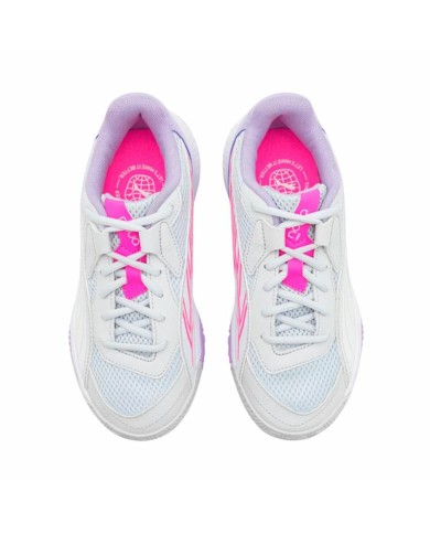 Scarpe da Padel per Adulti Puma NOVA Court Bianco Lilla Scarpe da Padel per Adulti Puma NOVA Court Bianco Lilla