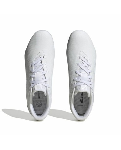Scarpe da Calcio a 5 per Adulti Adidas Predator Accuracy.4 Bianco Unisex Scarpe da Calcio a 5 per Adulti Adidas Predator Accuracy.4 Bianco Unisex