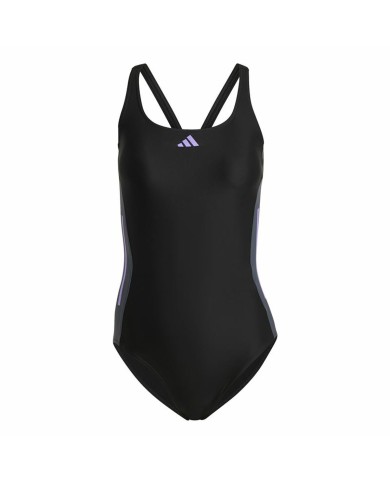 Costume da Bagno Donna Adidas 3S Cb Nero Costume da Bagno Donna Adidas 3S Cb Nero
