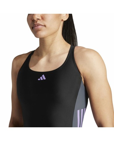 Costume da Bagno Donna Adidas 3S Cb Nero Costume da Bagno Donna Adidas 3S Cb Nero