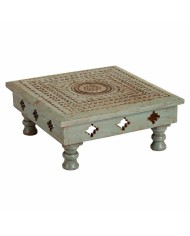 Tavolo aggiuntivo Alexandra House Living Grigio Dorato 40 x 43 x 35 cm Tavolo aggiuntivo Alexandra House Living Grigio Dorato 40 x 43 x 35 cm