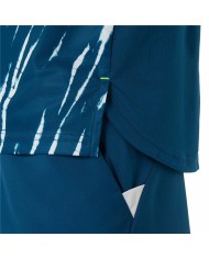 Maglia Sportiva a Maniche Corte Asics Game Ss Top Azzurro Tennis Maglia Sportiva a Maniche Corte Asics Game Ss Top Azzurro Tennis