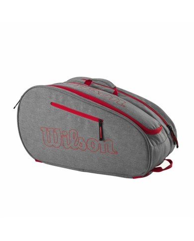 Porta Racchette Padel Wilson Team Grigio scuro