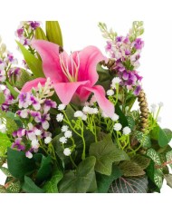 Fiori Decorativi Alexandra House Living Multicolore 25 x 36 x 31 cm Fiori Decorativi Alexandra House Living Multicolore 25 x 36 x 31 cm