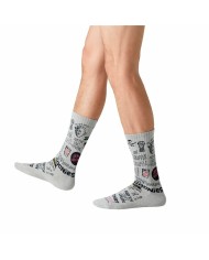 Calzini Jimmy Lion Goonies 4 Life Grigio 41-46 Calzini Jimmy Lion Goonies 4 Life Grigio 41-46