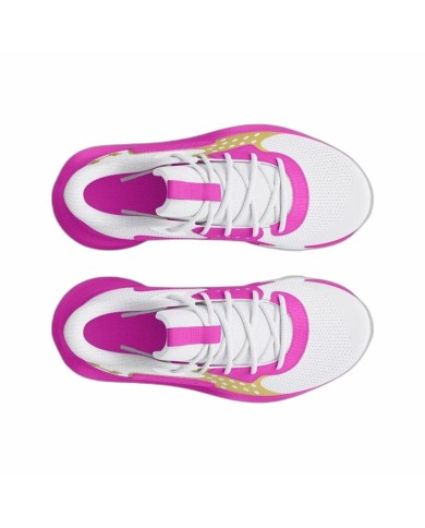 Scarpe da Basket per Adulti Under Armour Gs Jet '23 Bianco Scarpe da Basket per Adulti Under Armour Gs Jet '23 Bianco