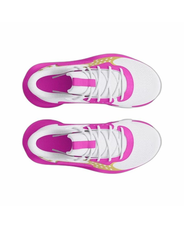 Scarpe da Basket per Adulti Under Armour Gs Jet '23 Bianco