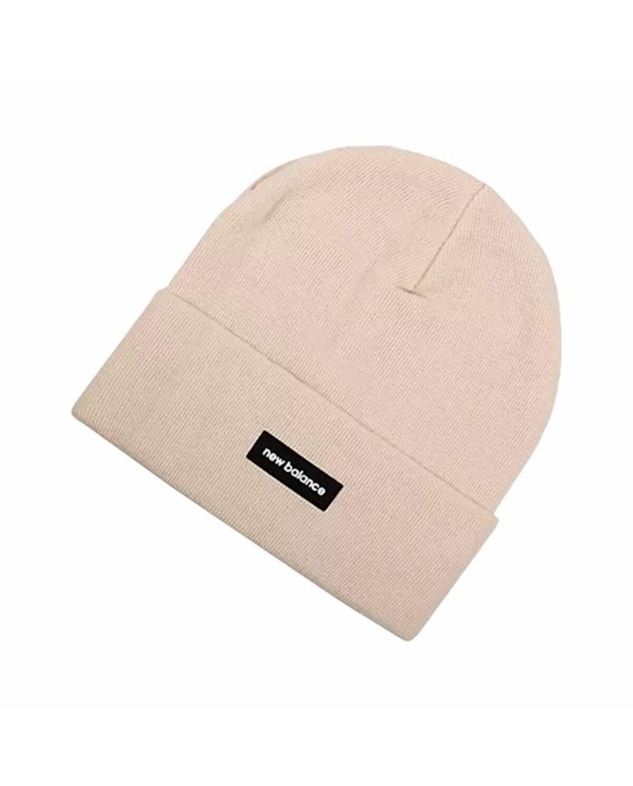 Cappello New Balance Linear Knit Cuffed Bianco Caldo