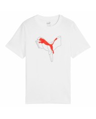 Maglia a Maniche Corte per Bambini Puma Essentials+ 2 Col Logo Maglia a Maniche Corte per Bambini Puma Essentials+ 2 Col Logo