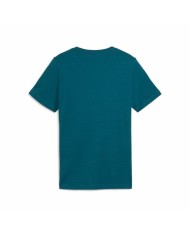 Maglia a Maniche Corte per Bambini Puma Ess+ Mid 90S Graphic Azzurro Maglia a Maniche Corte per Bambini Puma Ess+ Mid 90S Graphic Azzurro