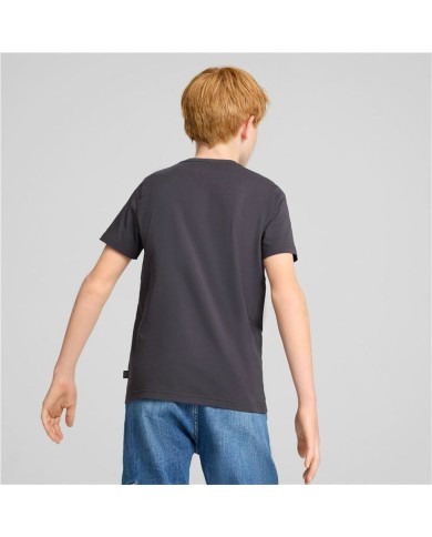 Maglia a Maniche Corte per Bambini Puma Viola