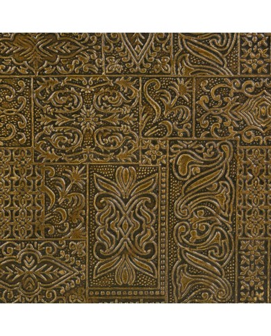 Scatola-Portagioie Alexandra House Living Marrone scuro Ottone Legno di mango Legno MDF 20 x 7 x 20 cm Scatola-Portagioie Alexandra House Living Marrone scuro Ottone Legno di mango Legno MDF 20 x 7 x 20 cm