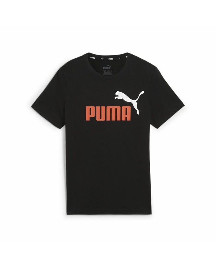 Maglia a Maniche Corte per Bambini Puma Essentials+ 2 Col Logo Maglia a Maniche Corte per Bambini Puma Essentials+ 2 Col Logo