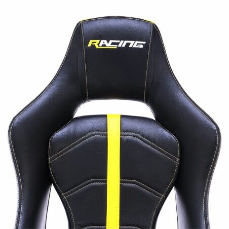Scaun Gaming Racing Galben Negru Multicolor