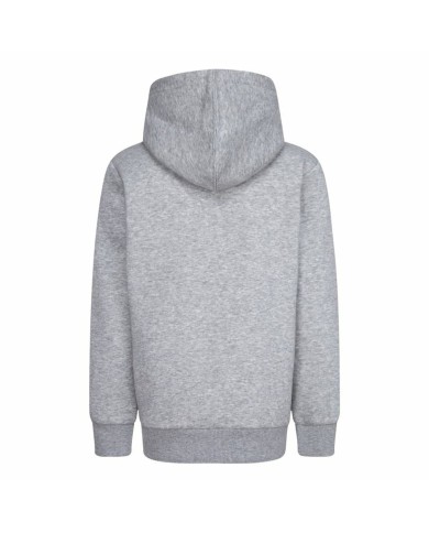 Felpa con Cappuccio Bambino Converse Chuck Taylor Patch Core Grigio chiaro