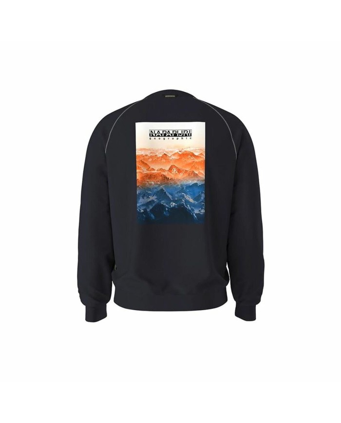 Felpa senza Cappuccio Uomo Napapijri B-Rollin C Blu scuro