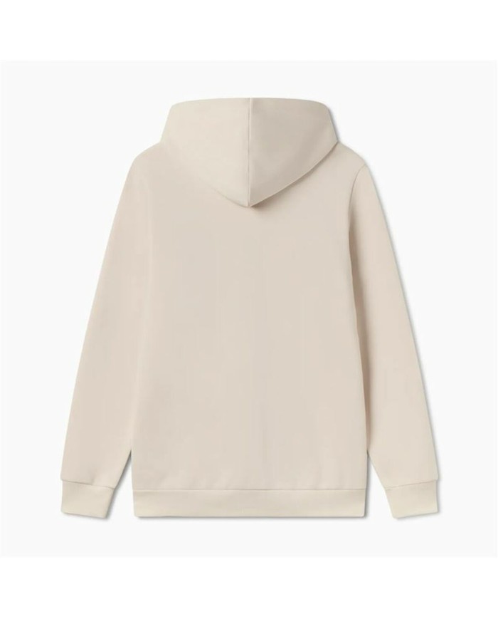 Felpa con Cappuccio Uomo Puma Ess+ Graphic Hoodie Fl Beige Felpa con Cappuccio Uomo Puma Ess+ Graphic Hoodie Fl Beige