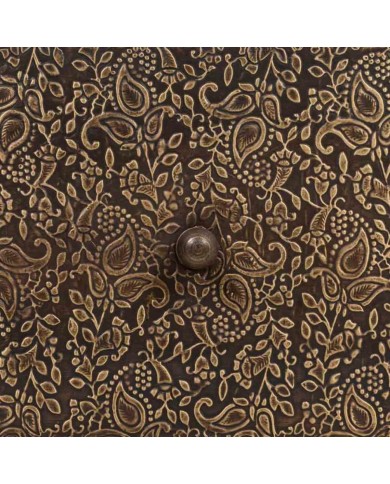 Cassettiera Alexandra House Living Legno di mango 40 x 122 x 79 cm