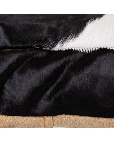 Cuscino Alexandra House Living Bianco Nero Pelle 10 x 48 x 48 cm Cuscino Alexandra House Living Bianco Nero Pelle 10 x 48 x 48 cm