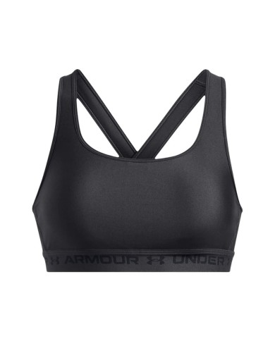 Reggiseno Sportivo Under Armour Fitness Grigio scuro Reggiseno Sportivo Under Armour Fitness Grigio scuro