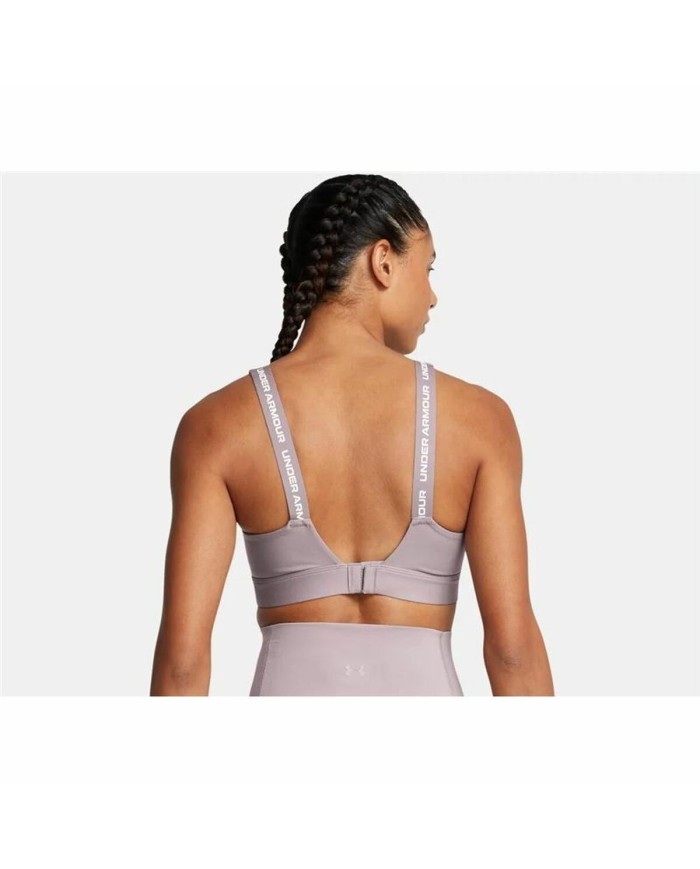 Reggiseno Sportivo Under Armour Infinity High Marrone