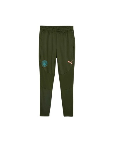 Pantalone di Tuta per Adulti Puma Manchester City Training Verde Oliva Unisex Pantalone di Tuta per Adulti Puma Manchester City Training Verde Oliva Unisex