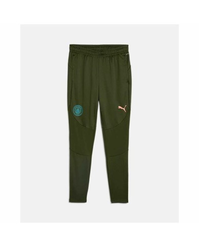 Pantalone di Tuta per Adulti Puma Manchester City Training Verde Oliva Unisex Pantalone di Tuta per Adulti Puma Manchester City Training Verde Oliva Unisex