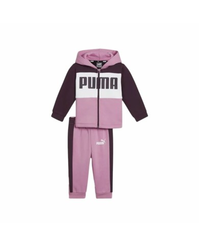 Tuta da Bambini Puma Minicats Colorblock Viola Tuta da Bambini Puma Minicats Colorblock Viola