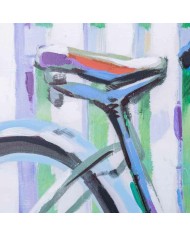 Quadro Alexandra House Living Bike Tela Legno di abete 90 x 3 x 30 cm Quadro Alexandra House Living Bike Tela Legno di abete 90 x 3 x 30 cm