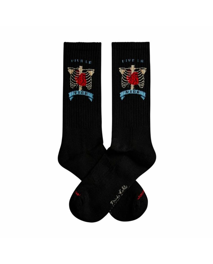 Calzini Sportivi Jimmy Lion Athletic Frida Heart Nero Calzini Sportivi Jimmy Lion Athletic Frida Heart Nero