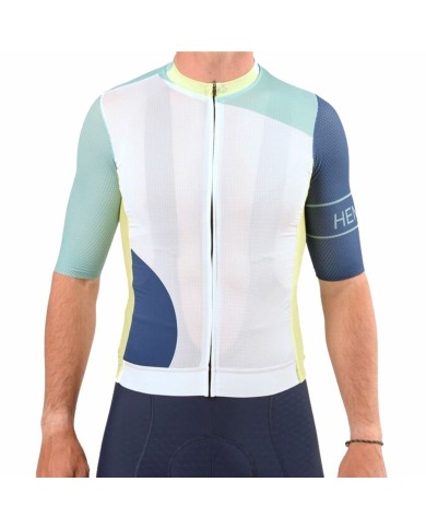 Maglia da ciclismo Hemon Prestiggio Bianco Maglia da ciclismo Hemon Prestiggio Bianco