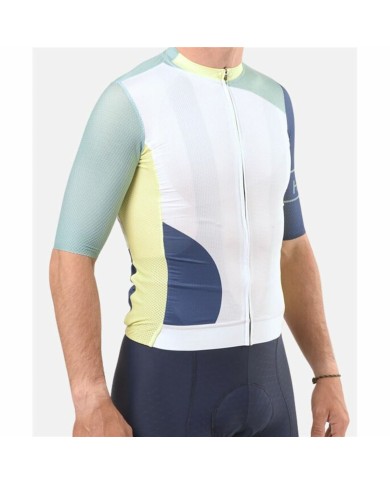 Maglia da ciclismo Hemon Prestiggio Bianco Maglia da ciclismo Hemon Prestiggio Bianco