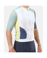Maglia da ciclismo Hemon Prestiggio Bianco