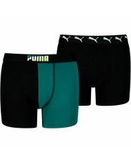 Boxer da Uomo Puma Nero Verde
