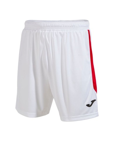 Pantaloncini Sportivi per Bambini Joma Sport Glasgow Bianco Rosso