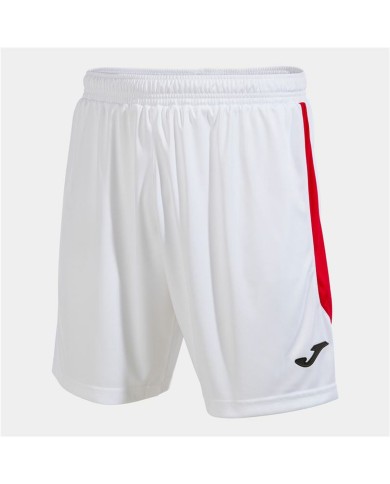Pantaloncini Sportivi per Bambini Joma Sport Glasgow Bianco Rosso