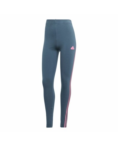 Leggings Sportivo da Donna Adidas Fi 3S Azzurro Leggings Sportivo da Donna Adidas Fi 3S Azzurro