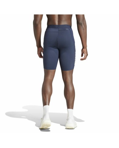 Leggings Sportivi da Uomo Adidas Az S Azzurro Blu Marino Leggings Sportivi da Uomo Adidas Az S Azzurro Blu Marino