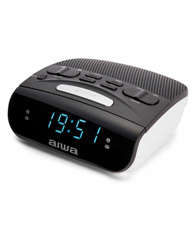 Orologio-Sveglia Aiwa Nero Orologio-Sveglia Aiwa Nero