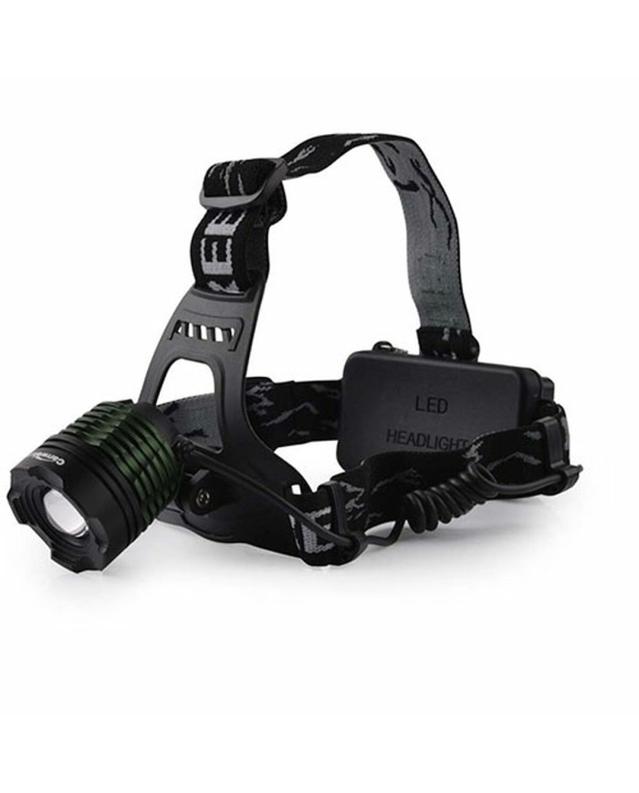 Torcia Frontale LED TM Electron Nero 10 W