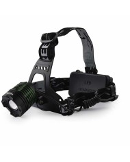 Torcia Frontale a LED Ricaricabile e Regolabile Black Diamond Sprint 225 Bianco Nero Arancio