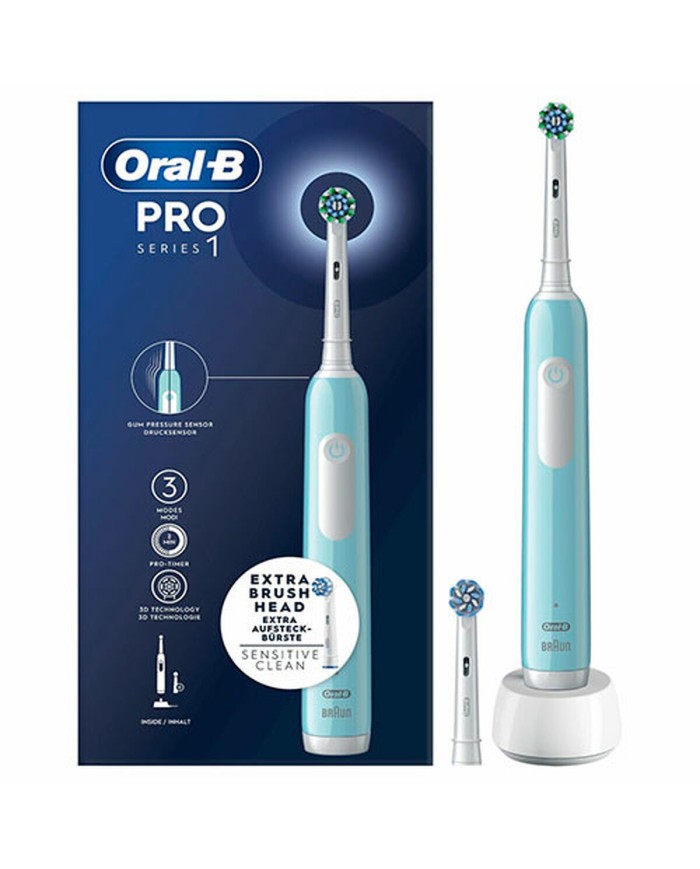 Spazzolino da Denti Elettrico Oral-B Pro 1 Azzurro