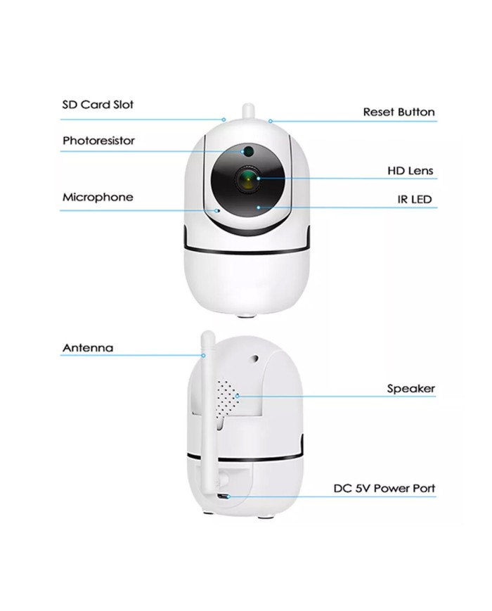 Videocamera di Sorveglianza Denver Electronics