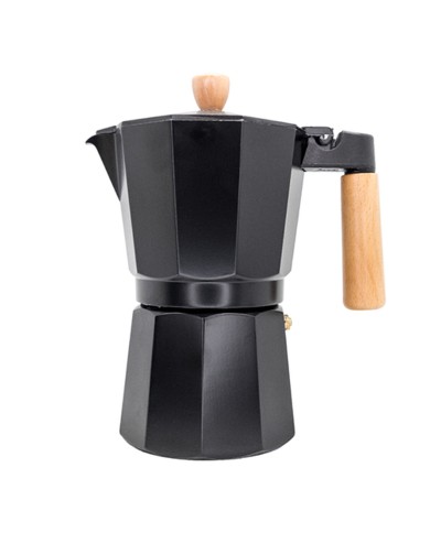 Caffettiera Italiana Vin Bouquet Alluminio 9 Tazze Nero Caffettiera Italiana Vin Bouquet Alluminio 9 Tazze Nero
