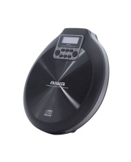 Riproduttore CD/MP3 Aiwa Portatile Nero Riproduttore CD/MP3 Aiwa Portatile Nero