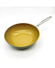 Padella Wok Quttin Doha Alluminio Forgiato 47 x 24 x 8 cm (6 Unità)