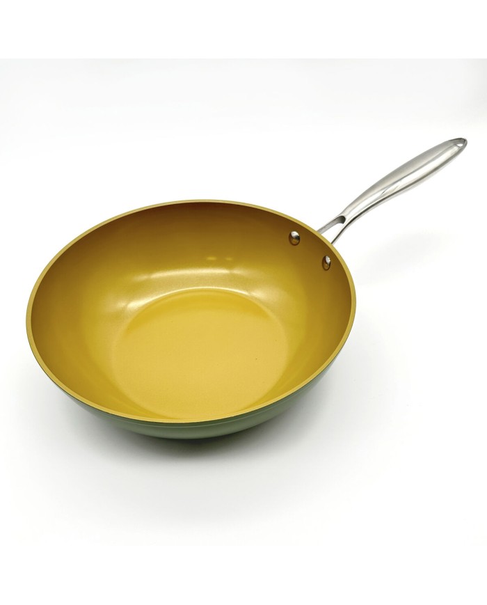 Padella Wok Amercook AMVegan By Fran López Ø 28 cm Padella Wok Amercook AMVegan By Fran López Ø 28 cm